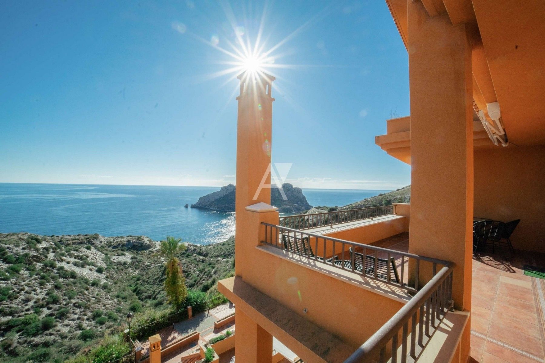 Exterior view of Attic for sale in Águilas  with Air Conditioner, Terrace and Storage room