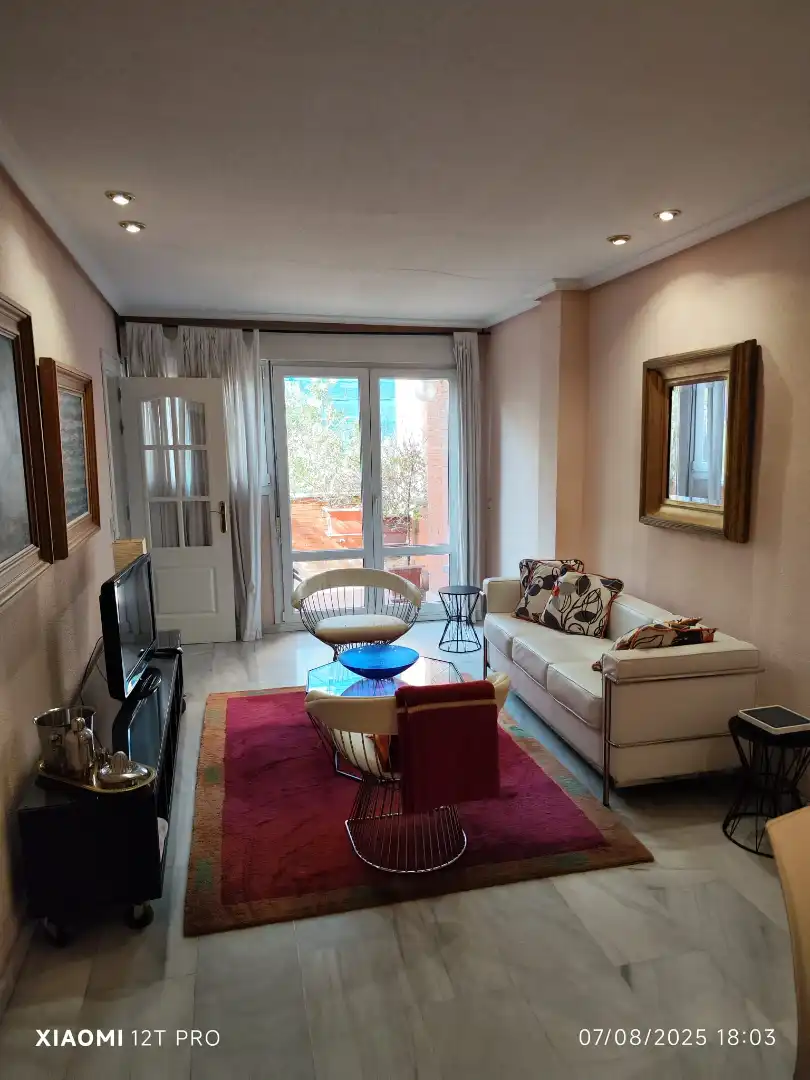 Sala de estar de Apartamento en venta en Madrid con Aire acondicionado, Calefacción y Terraza