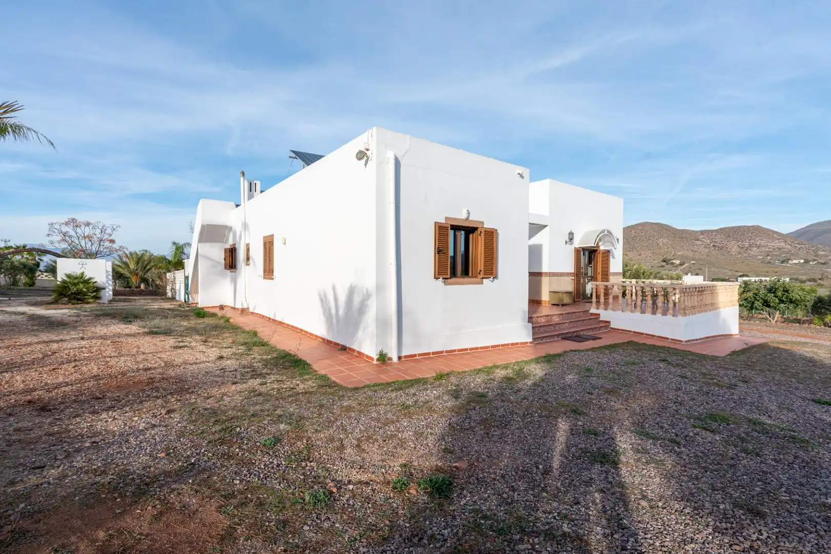 Vista exterior de Casa o chalet en venta en Níjar con Calefacción, Jardín privado y Terraza
