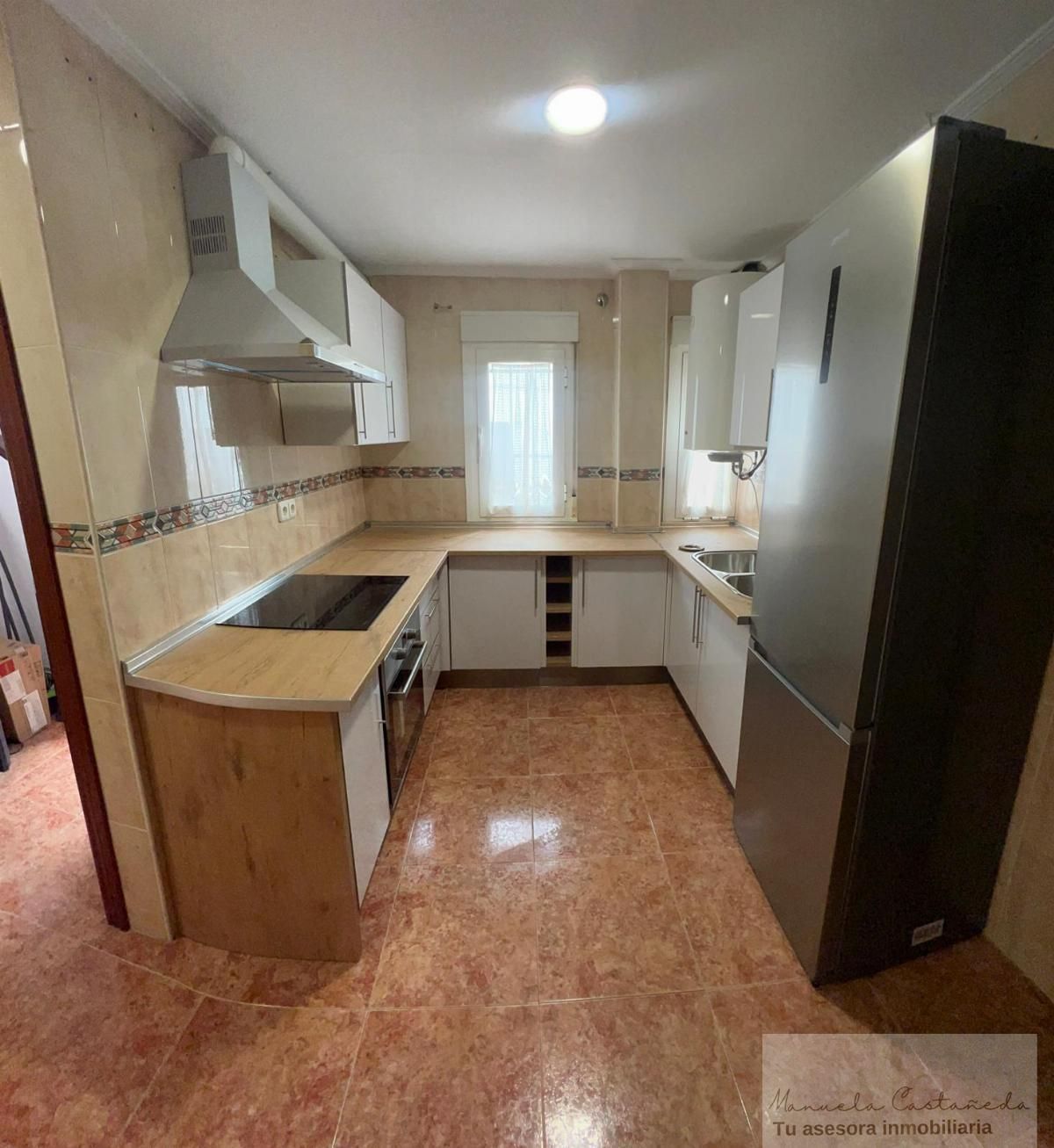 Cuina de Pis de lloguer en Mérida amb Aire condicionat, Traster i Moblat