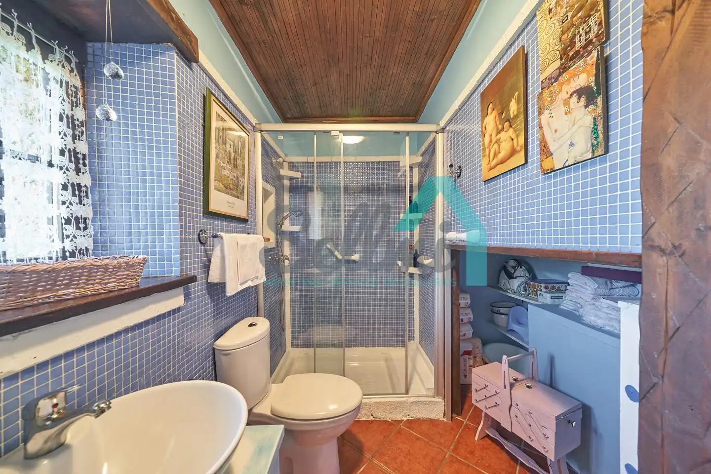 Baño de Casa o chalet en venta en Siero con Calefacción, Jardín privado y Parquet
