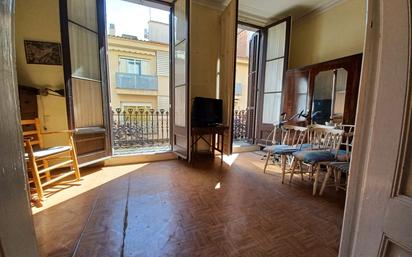 Living room of Flat for sale in  Barcelona Capital