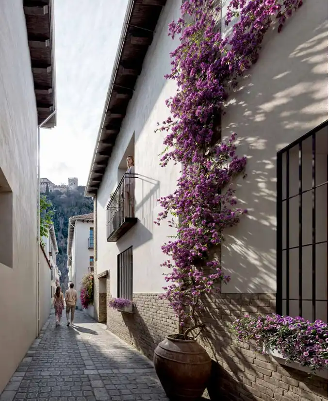Vista exterior de Piso en venta en Granada con Aire acondicionado, Calefacción y Horno