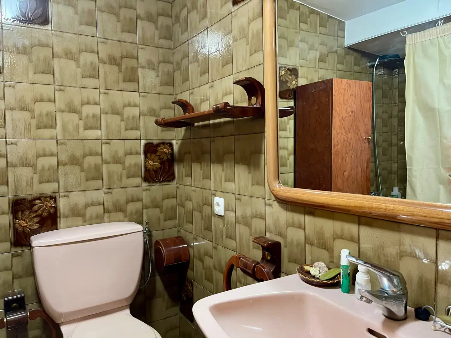 Baño de Ático en venta en Setcases con Calefacción, Terraza y Amueblado