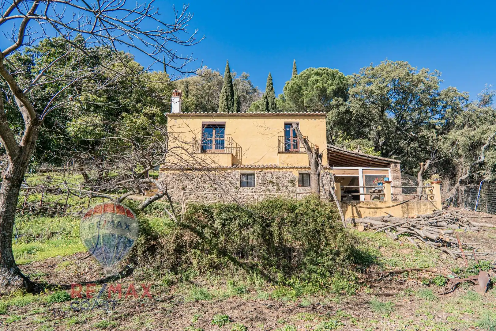 Vista exterior de Finca rústica en venta en Jubrique con Jardín privado, Terraza y Piscina