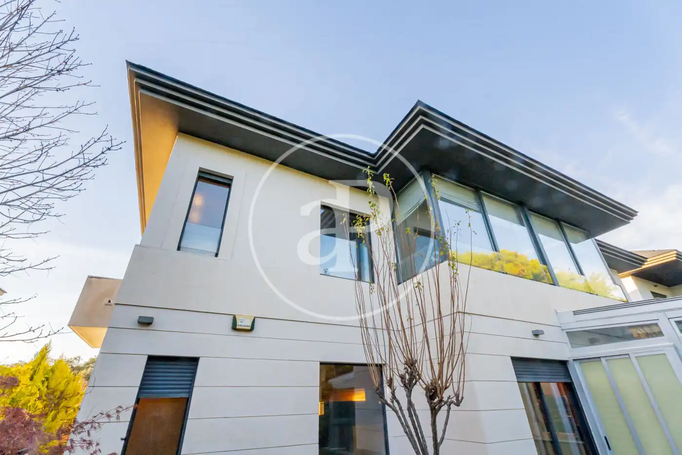Exterior view of Houses for sale in Boadilla del Monte  with Air Conditioner, Heating and Private garden