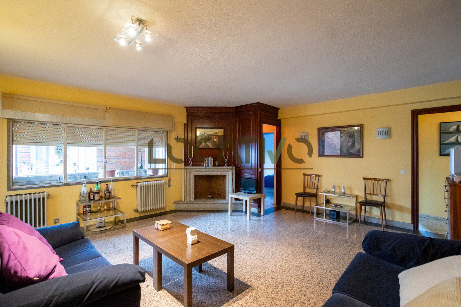 Sala de estar de Piso en venta en Robledo de Chavela con Calefacción y Terraza