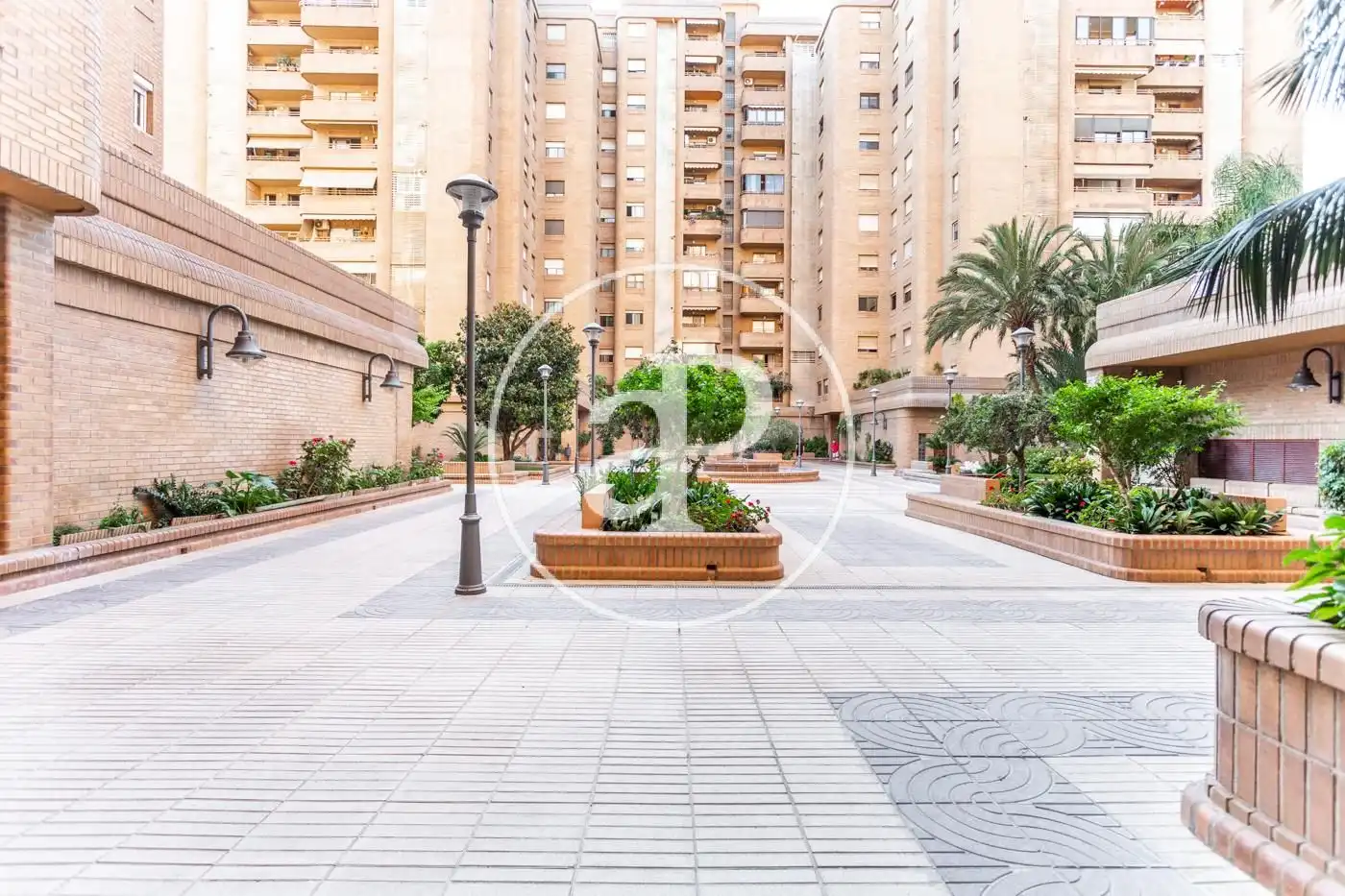Vista exterior de Piso de alquiler en Valencia con Calefacción, Jardín privado y Amueblado