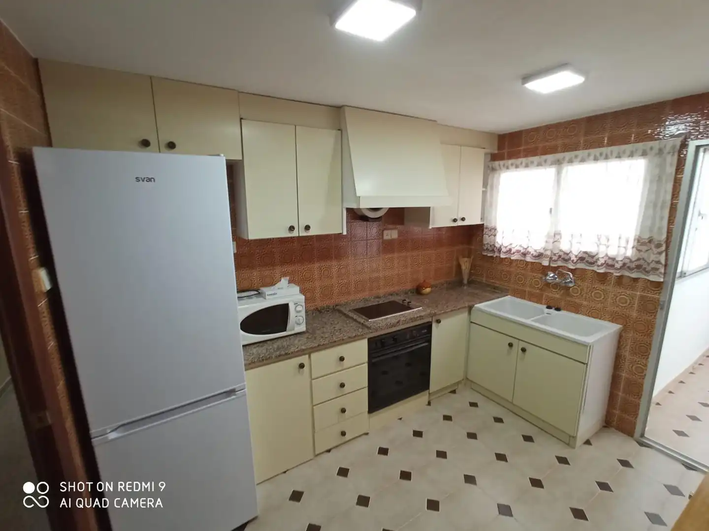 Kitchen of Flat for rent in Valencia  with Air Conditioner, Furnished and Oven