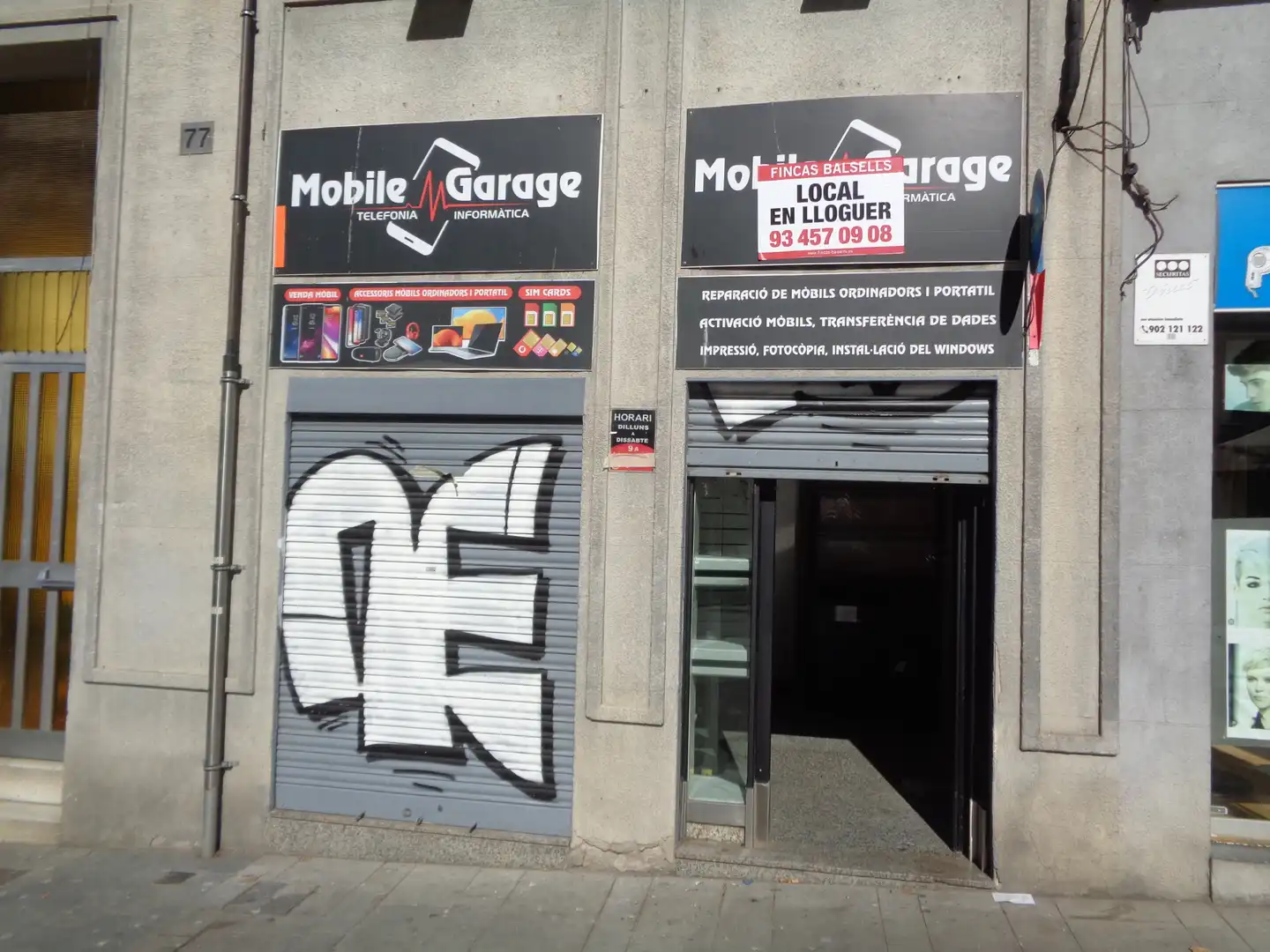 Geschaftsraum zur Miete in Barcelona mit Möbliert