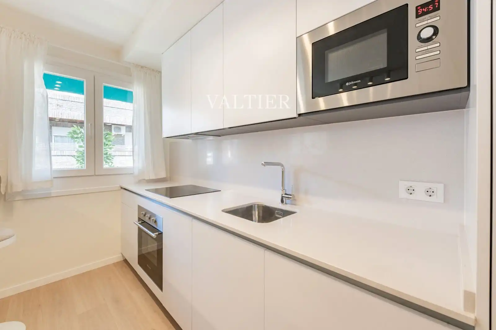 Küche von Wohnung zur Miete in Madrid mit Klimaanlage, Heizung und Terrasse