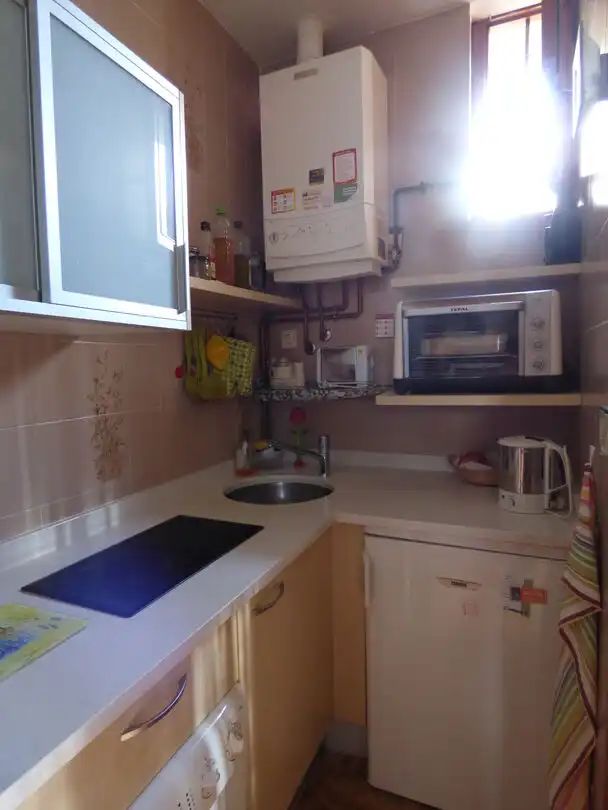 Kitchen of Flat for sale in  Pamplona / Iruña  with Heating
