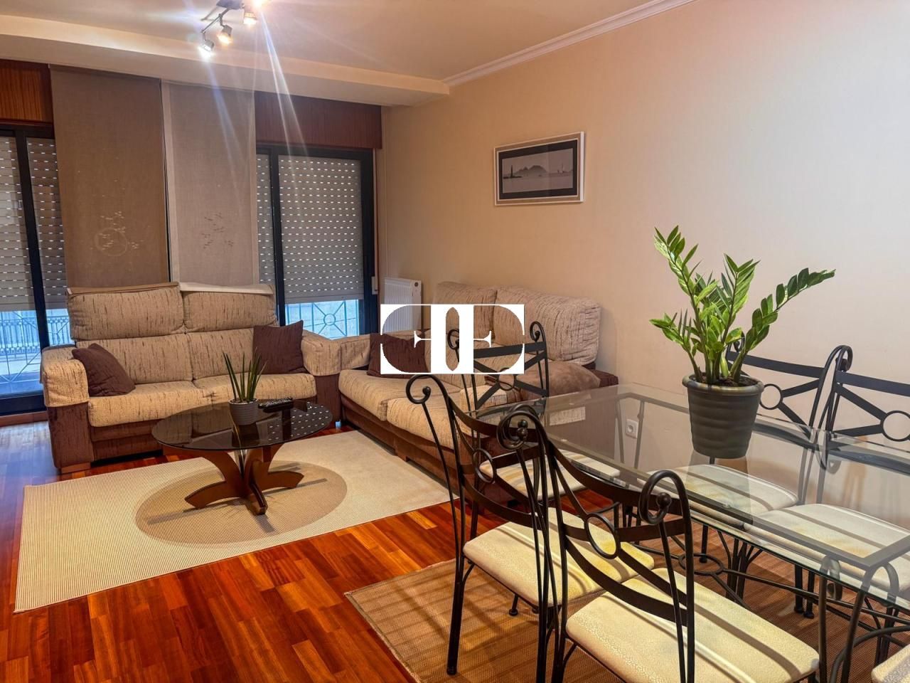 Living room of Flat to rent in Vigo   with Heating and Furnished