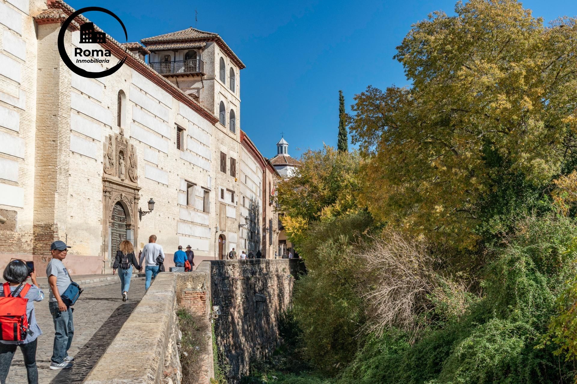 Exterior view of Flat for sale in  Granada Capital  with Balcony and Alarm