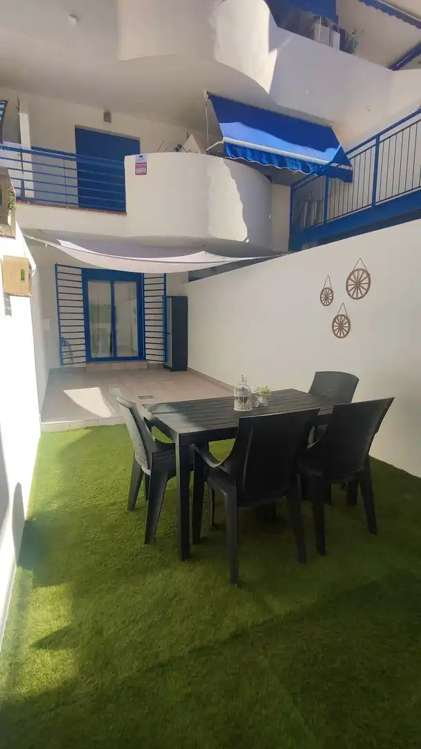 Terraza de Apartamento de alquiler en Benalmádena con Aire acondicionado, Calefacción y Terraza