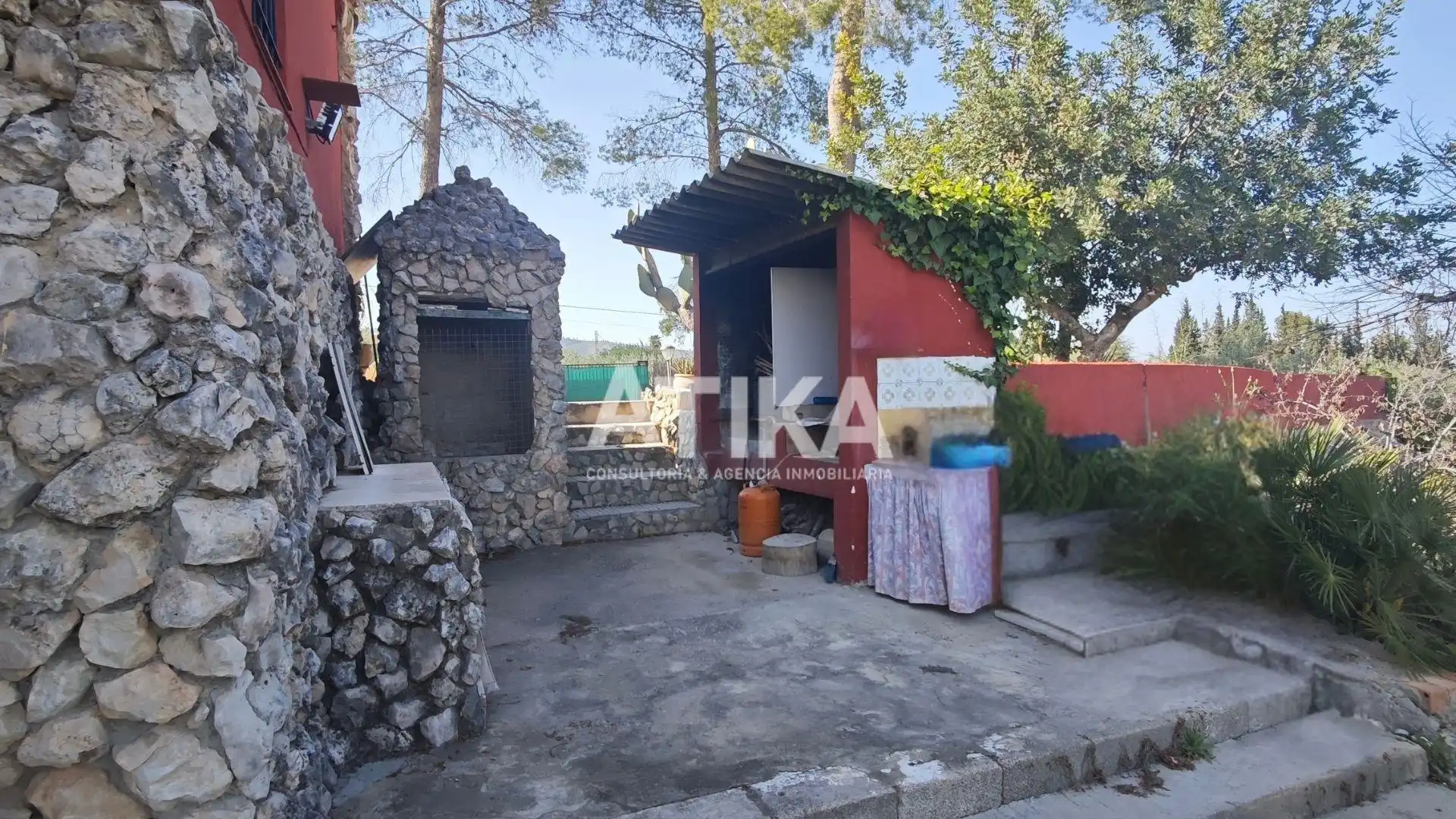 Vista exterior de Casa o chalet en venta en Ontinyent con Aire acondicionado, Jardín privado y Trastero