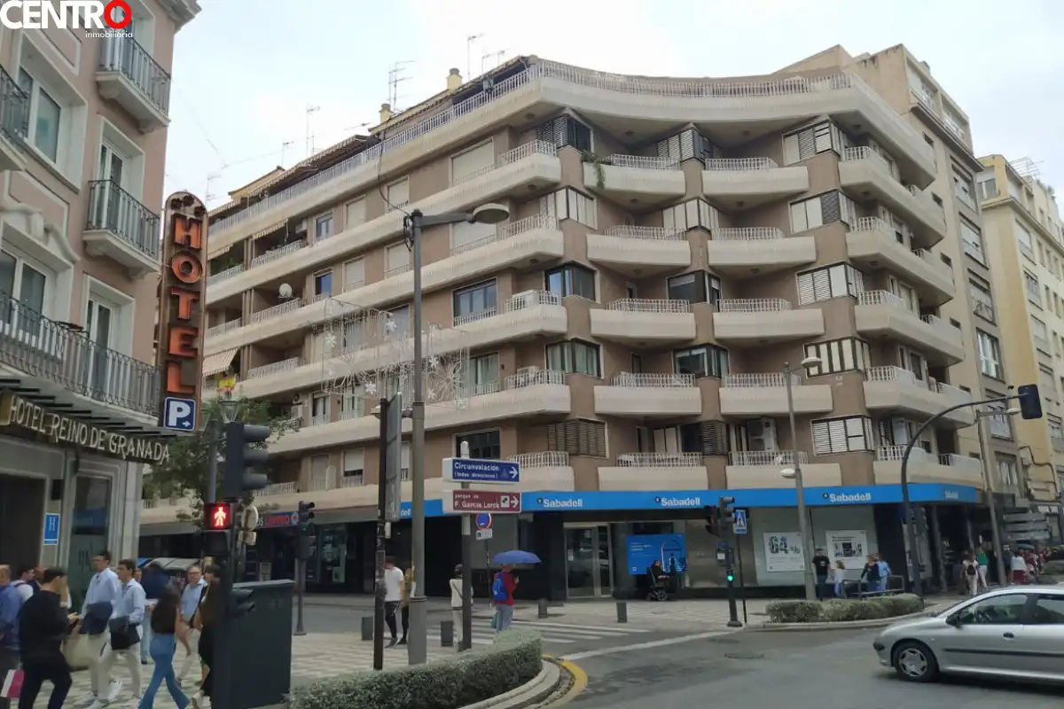 Vista exterior de Pis de lloguer en Granada amb Aire condicionat i Calefacció