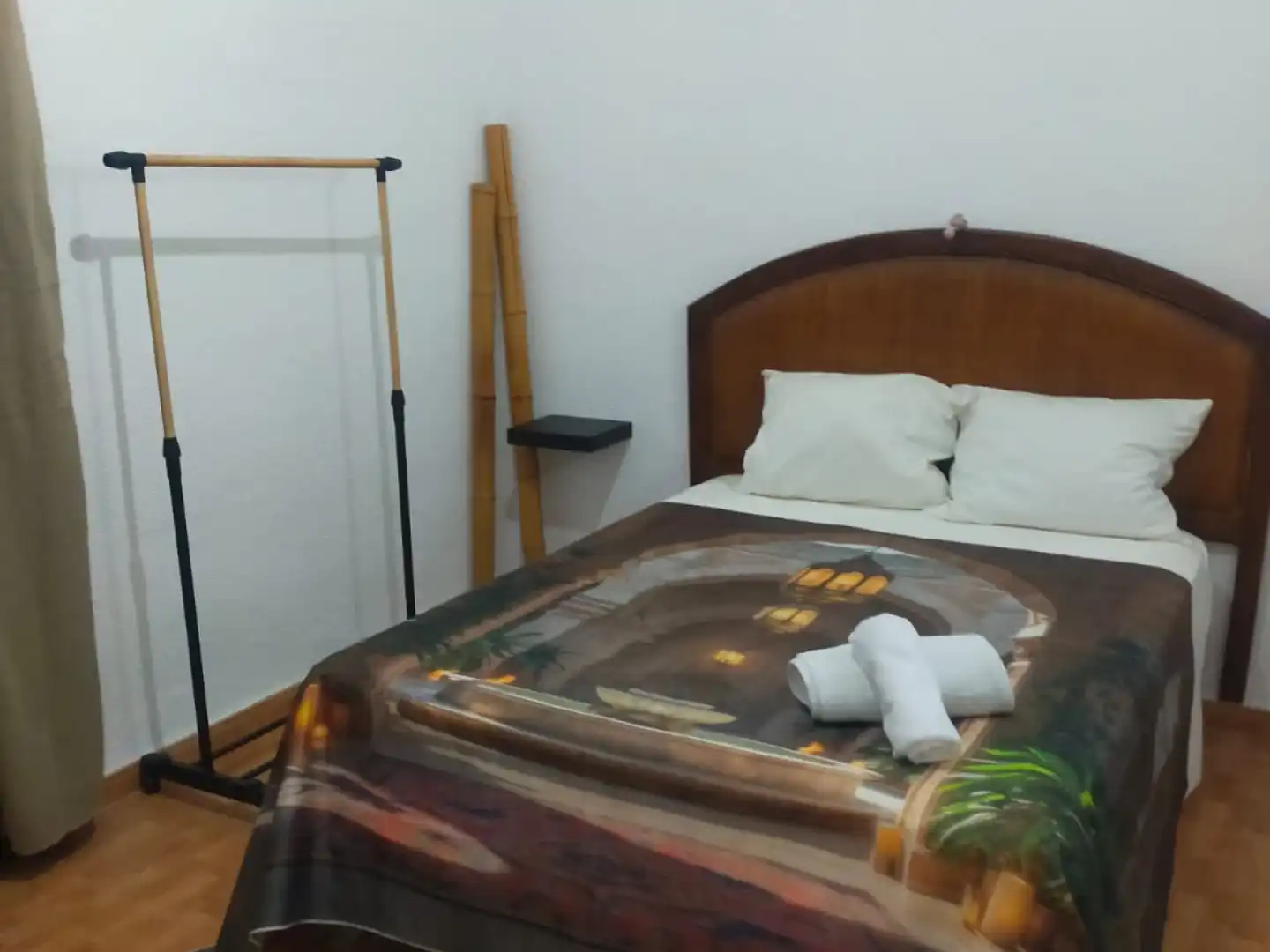 Bedroom of Flat for rent in Málaga  with Furnished, Washing machine and Microwave