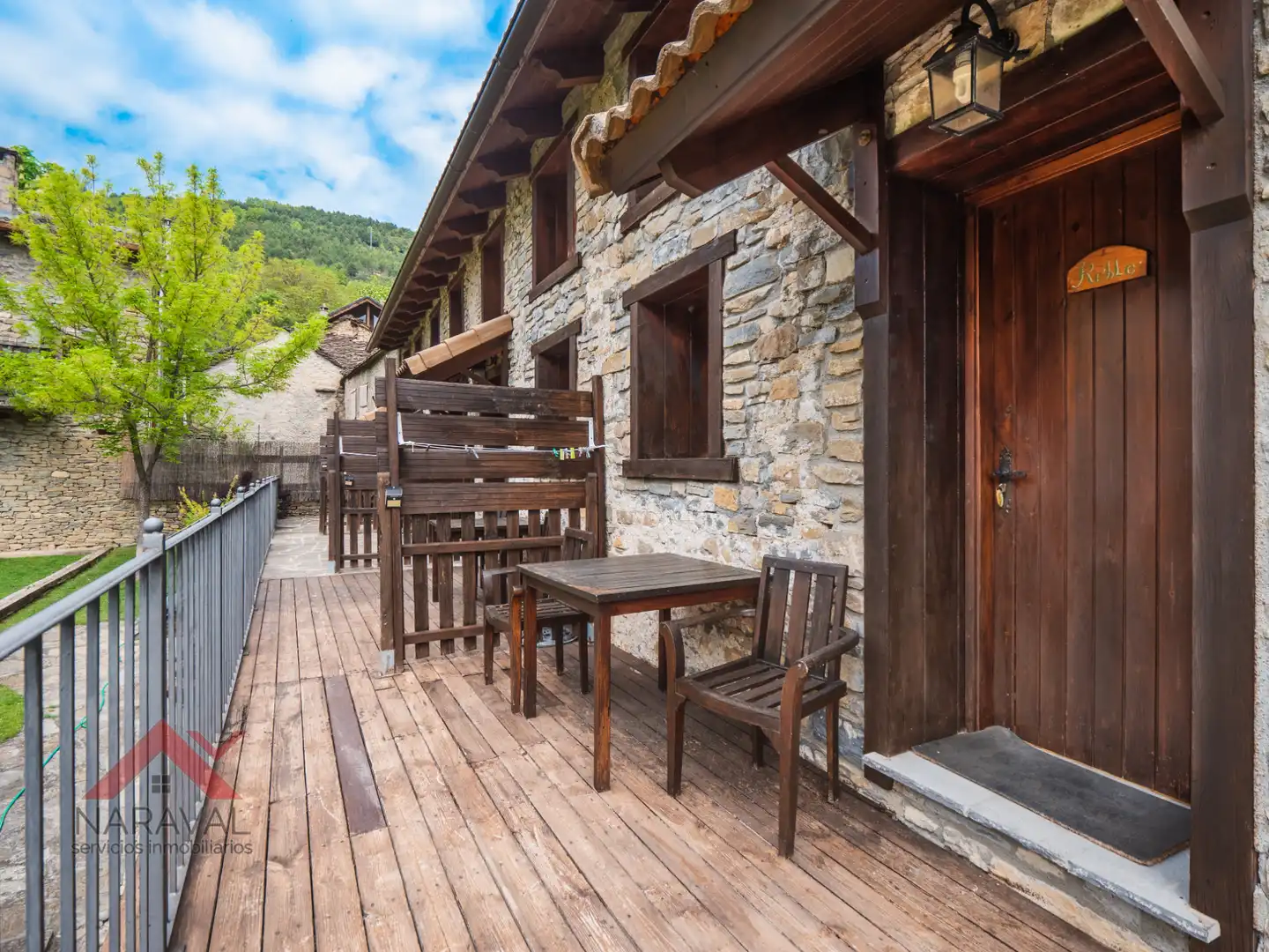 Terraza de Casa o chalet en venta en Fiscal con Aire acondicionado, Calefacción y Jardín privado