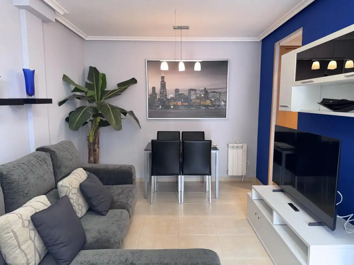Sala de estar de Apartamento en venta en Llanes con Calefacción, Terraza y Trastero