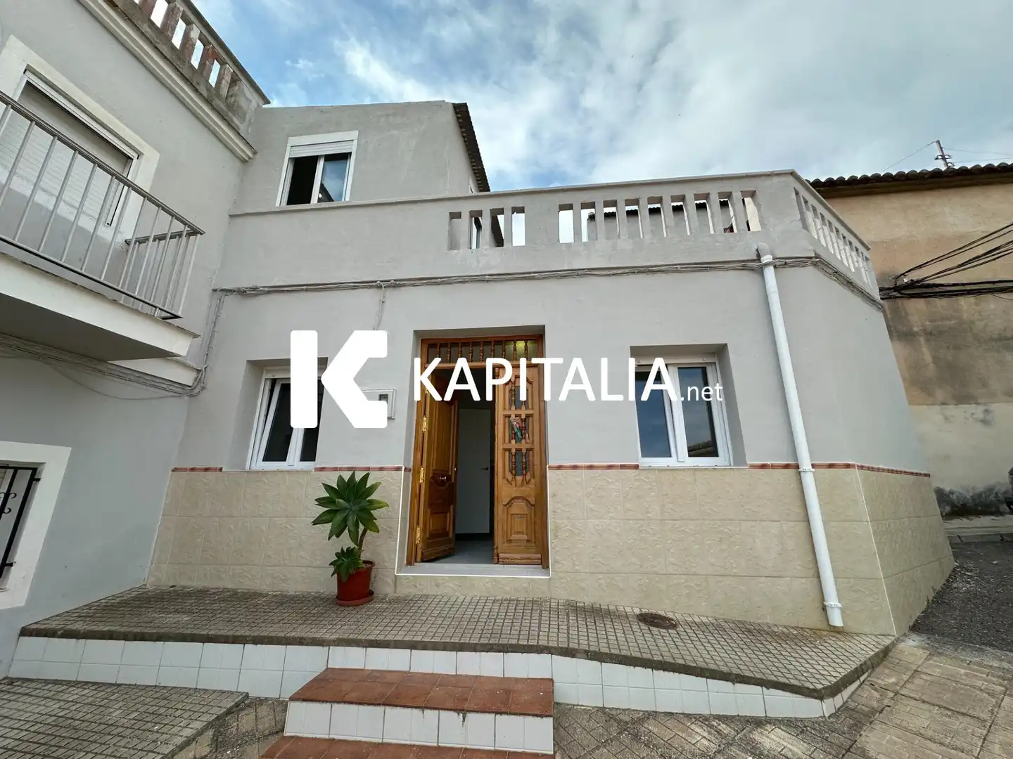 Vista exterior de Casa o xalet en venda en Barxeta amb Aire condicionat i Terrassa