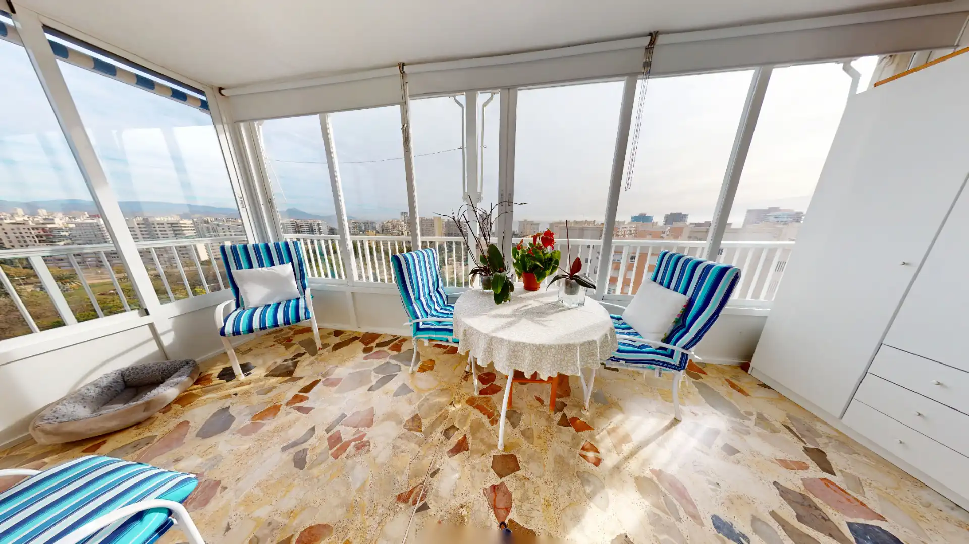 Terrace of Flat for sale in Alicante / Alacant  with Air Conditioner, Heating and Terrace
