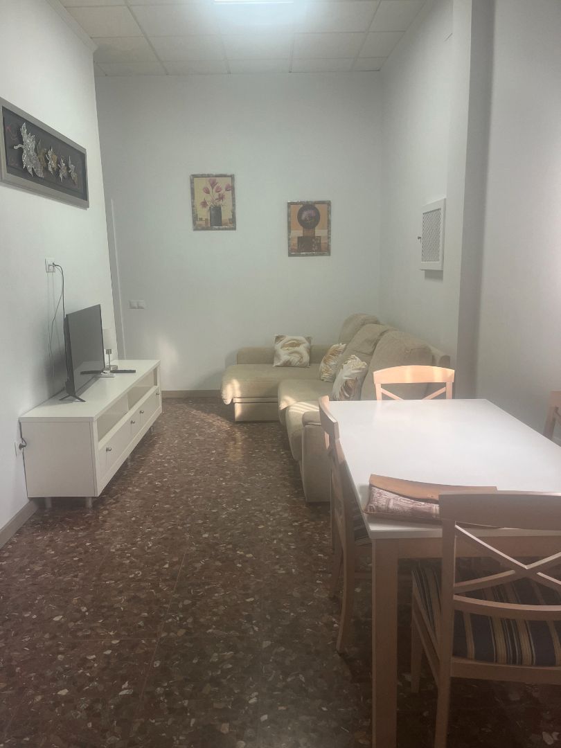 Living room of Apartment to rent in Málaga Capital  with Air Conditioner and Furnished