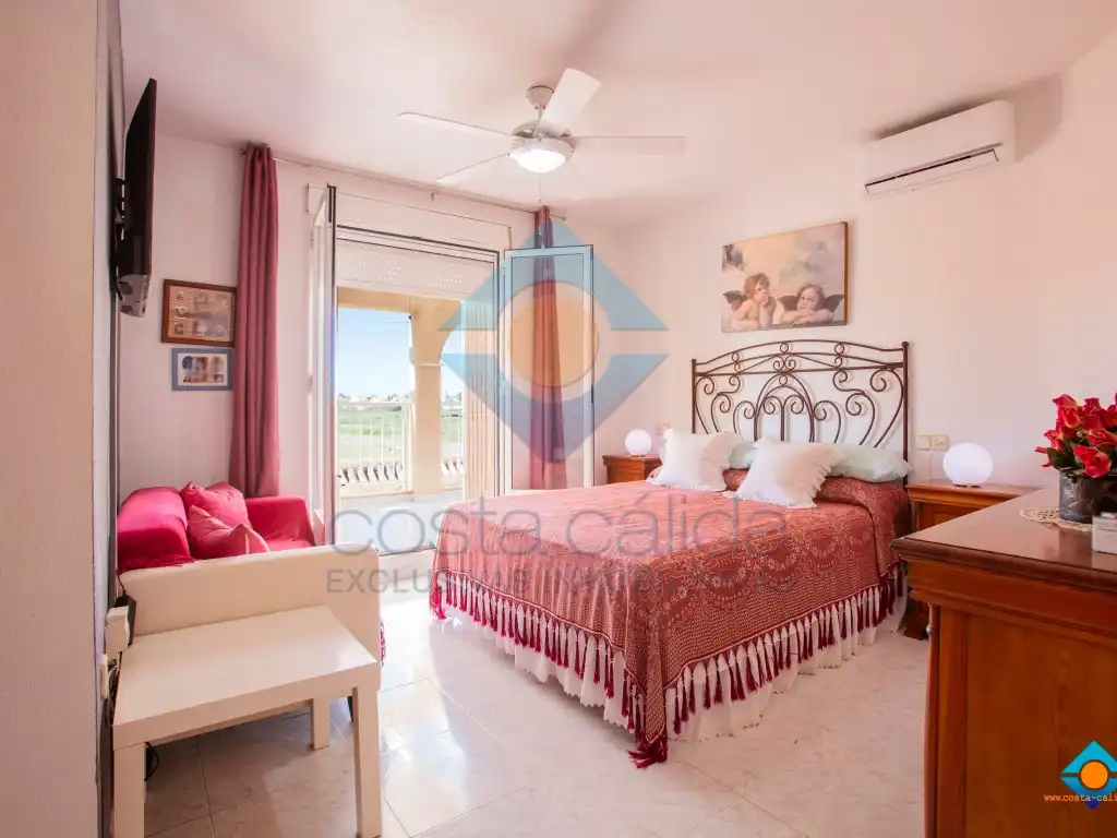 Habitación de Casa o chalet en venta en Mazarrón con Aire acondicionado, Jardín privado y Terraza