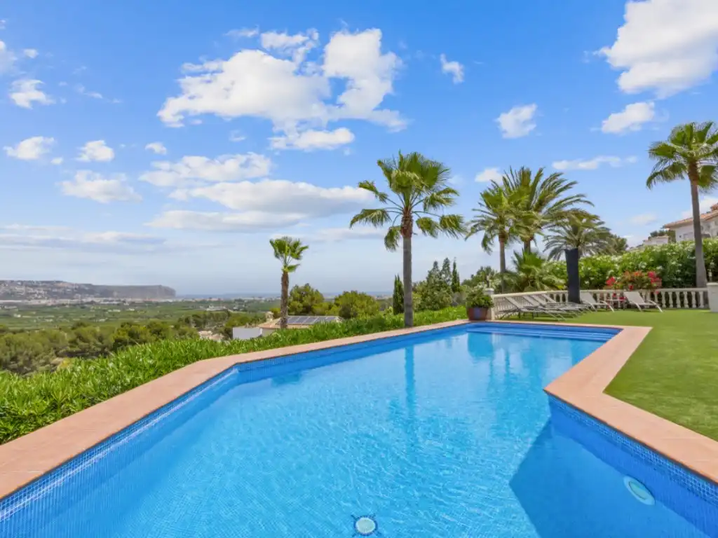 Piscina de Casa o chalet de alquiler en Jávea / Xàbia con Aire acondicionado, Jardín privado y Piscina