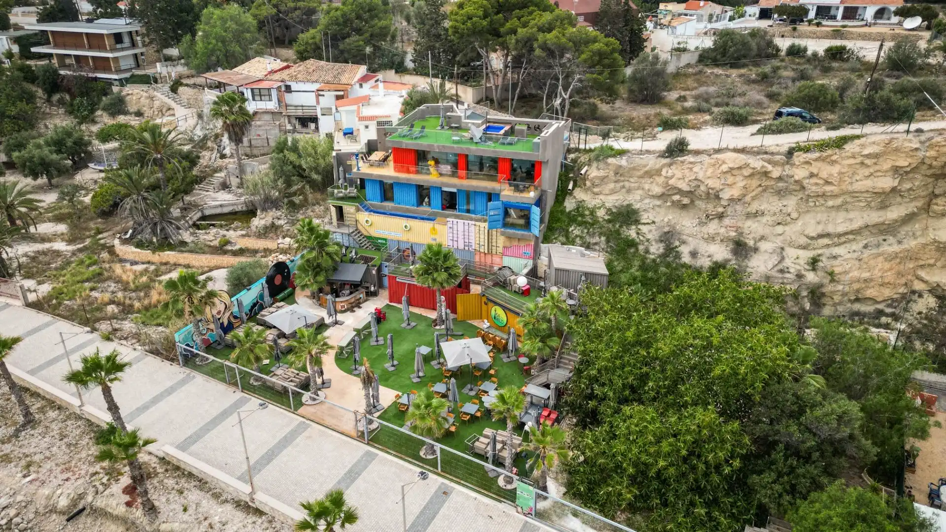 Vista exterior de Casa o chalet en venta en Villajoyosa / La Vila Joiosa con Aire acondicionado, Jardín privado y Terraza