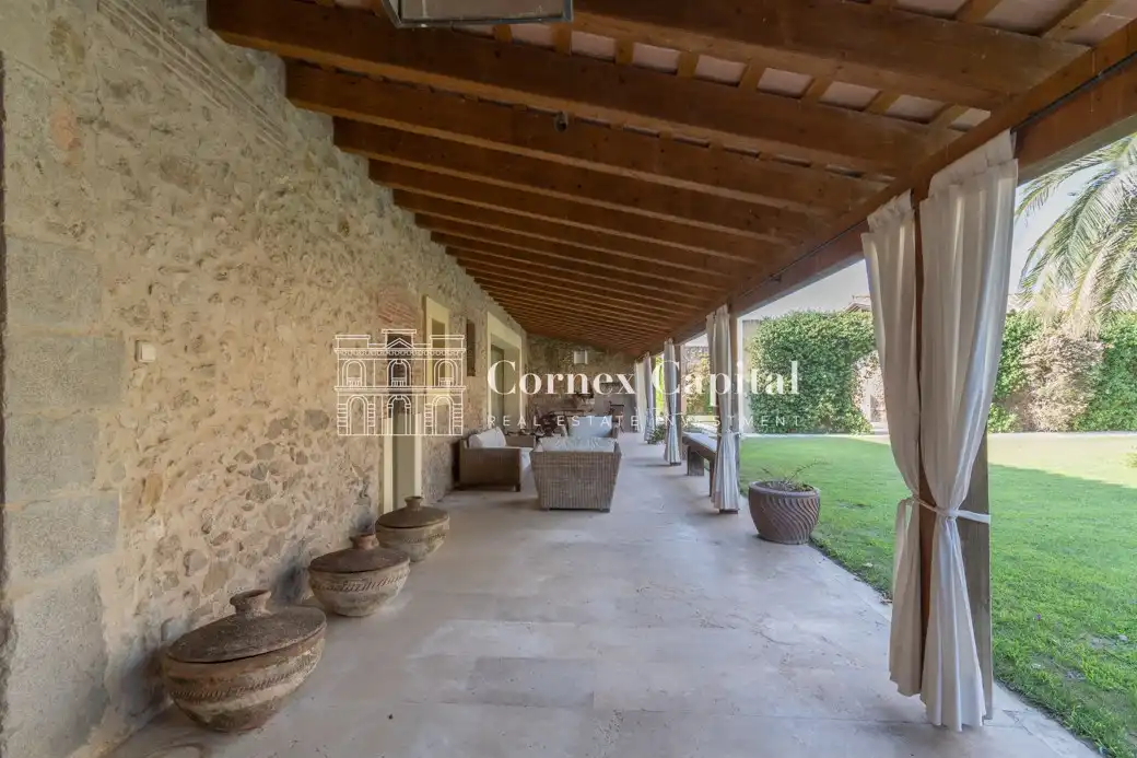 Terraza de Casa o chalet de alquiler en Pals con Jardín privado, Terraza y Piscina