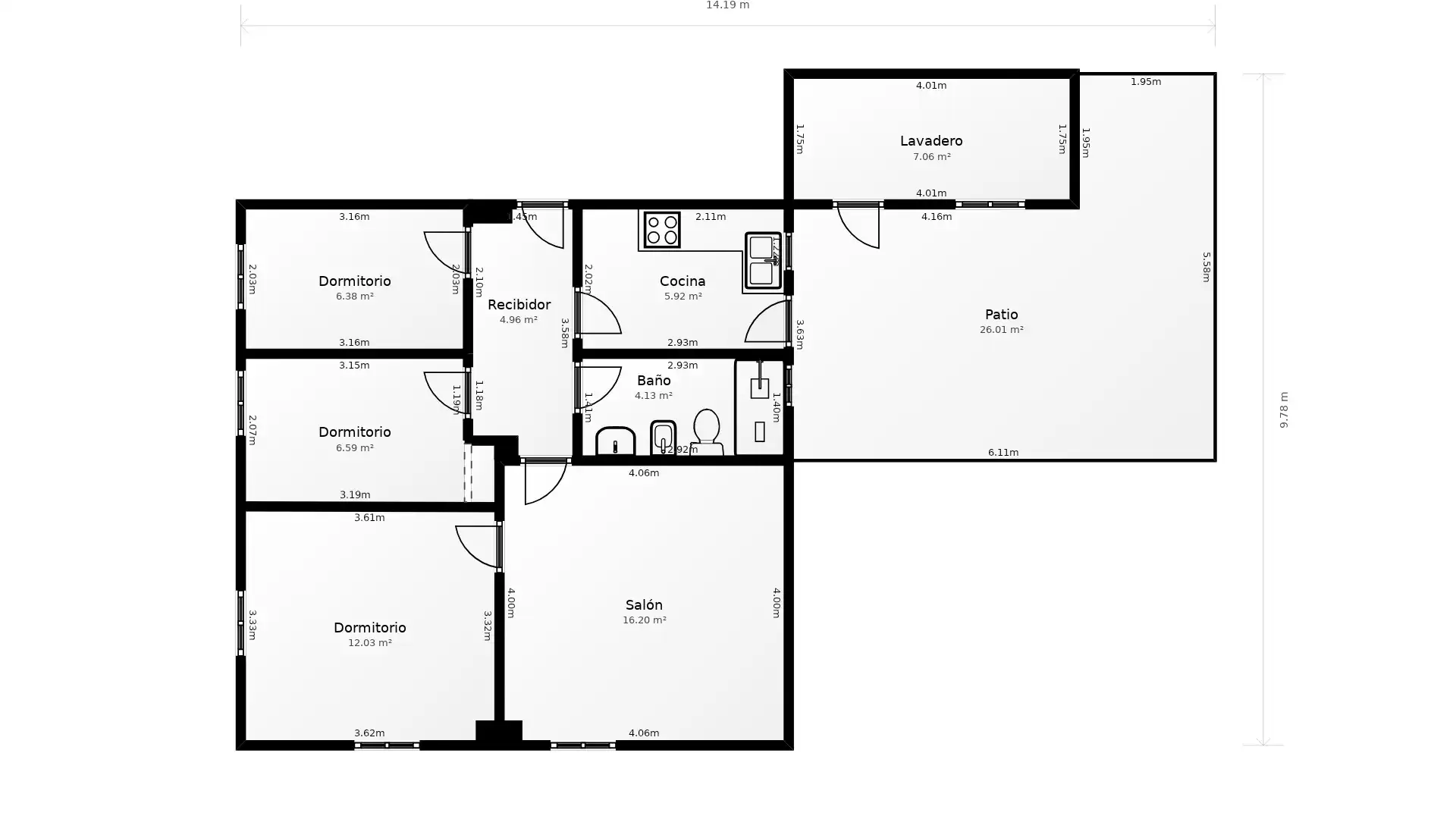 Piso en venta en Almoines con Aire acondicionado