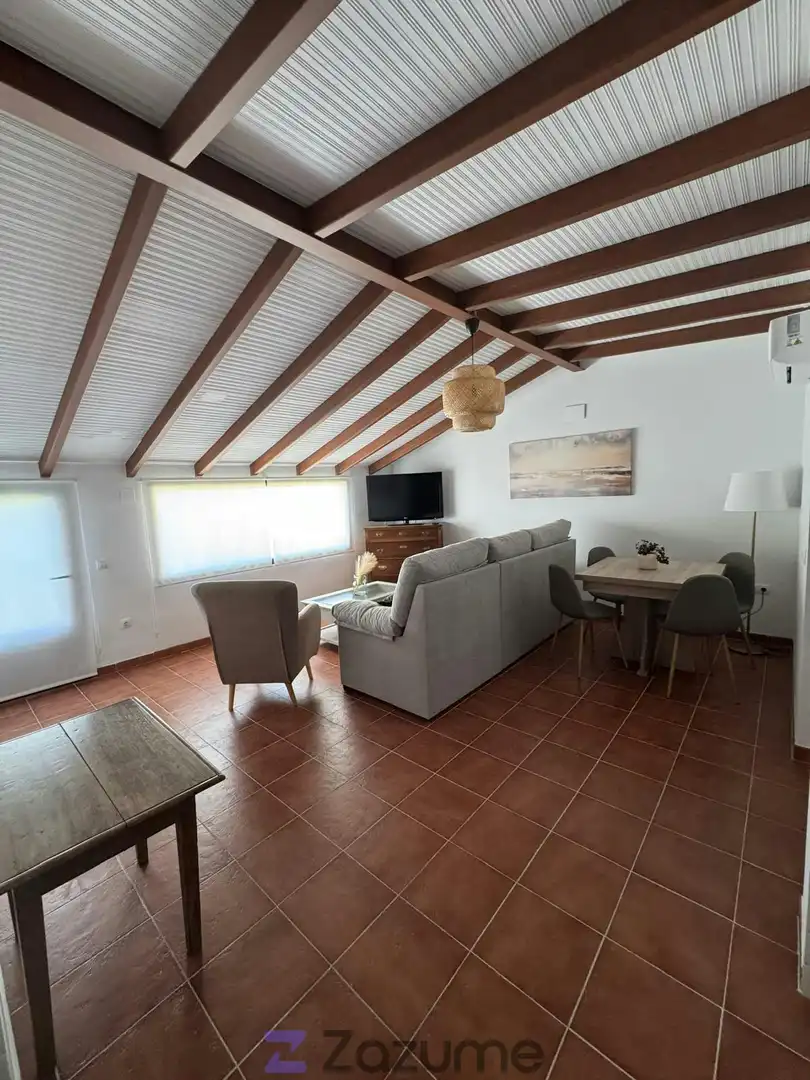 Sala de estar de Ático de alquiler en Ronda con Aire acondicionado, Terraza y Amueblado