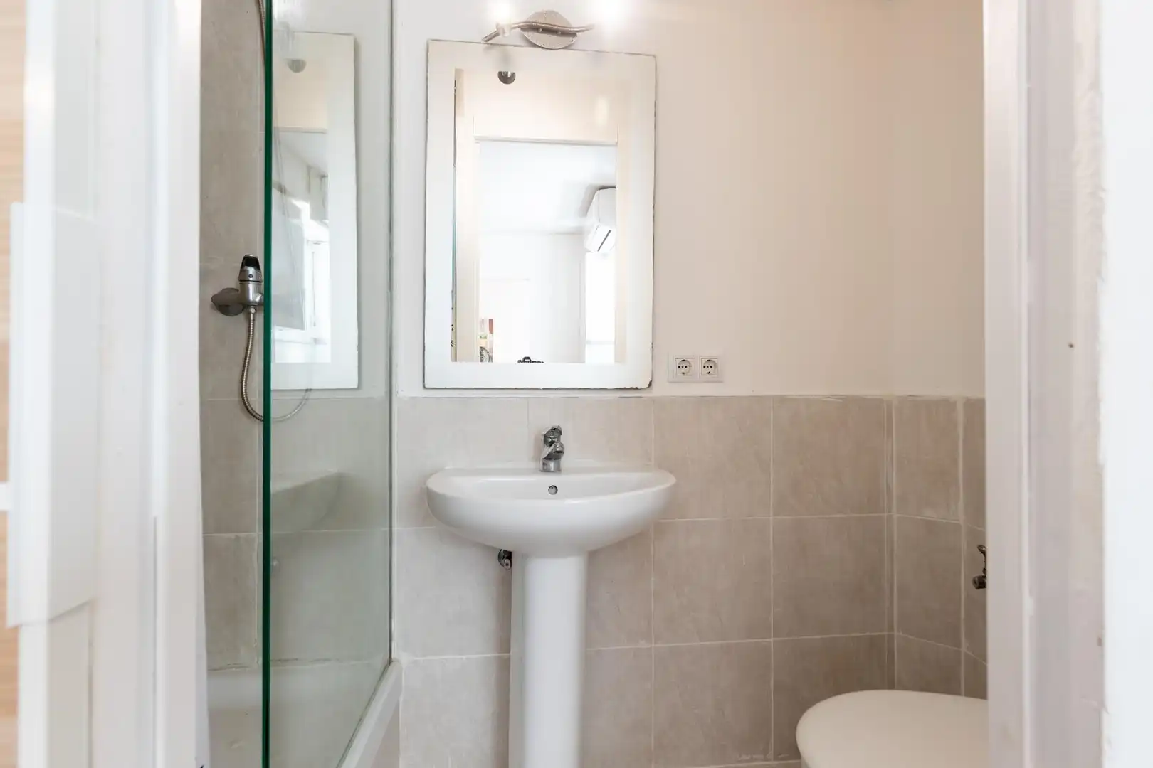 Baño de Casa adosada en venta en  Palma de Mallorca con Aire acondicionado, Calefacción y Jardín privado