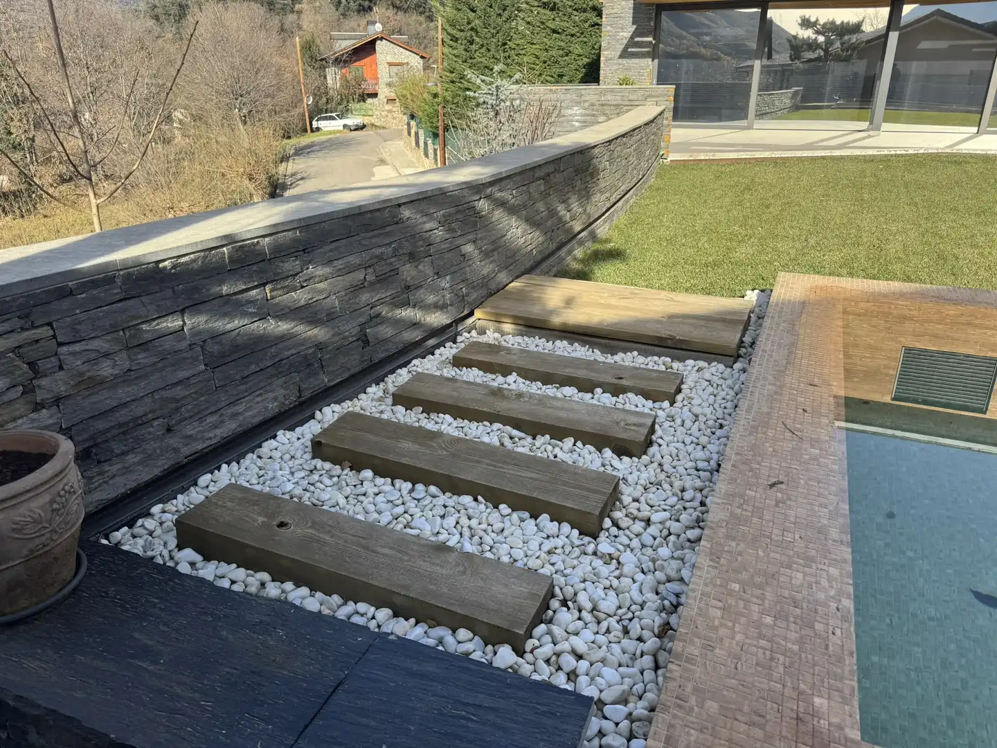 Terraza de Casa o chalet en venta en Sort con Calefacción, Piscina y Amueblado