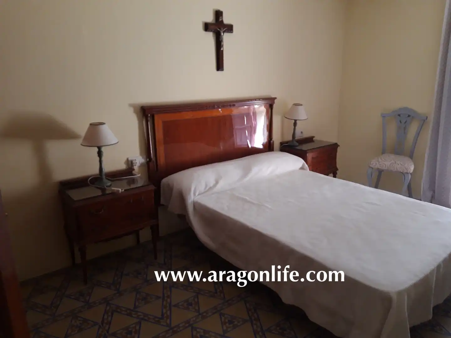 Bedroom of Houses for sale in Maella  with Furnished, Oven and Washing machine