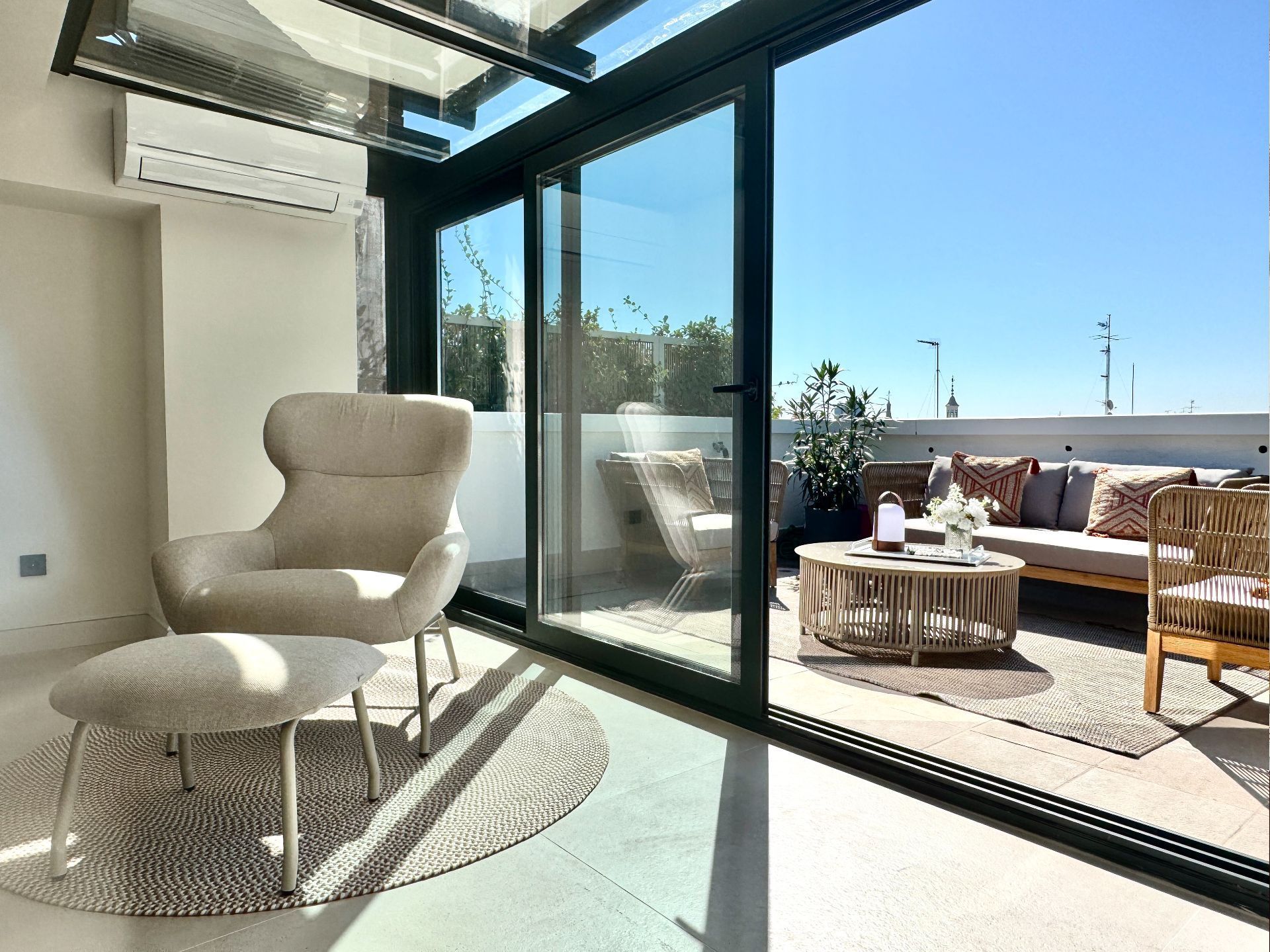 Terrace of Attic for sale in  Madrid Capital  with Air Conditioner, Heating and Terrace