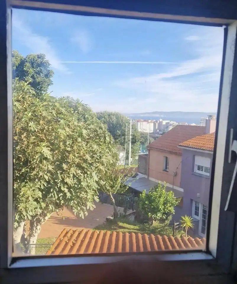 Vista exterior de Casa o chalet en venta en A Coruña Capital  con Jardín privado