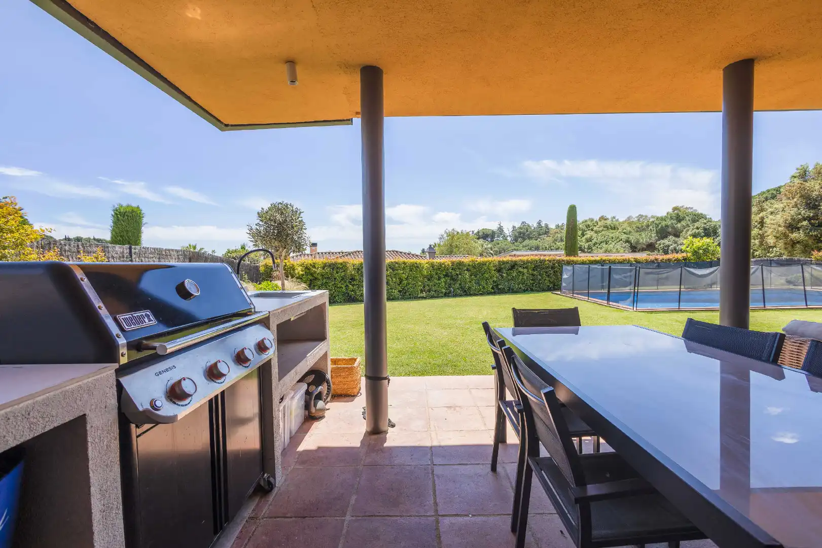 Terrassa de Casa o xalet en venda en Sant Vicenç de Montalt amb Aire condicionat, Calefacció i Jardí privat