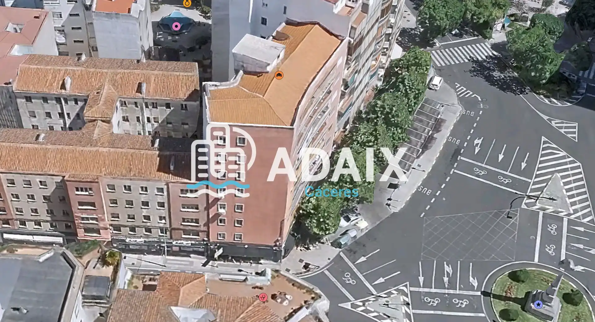 Vista exterior de Pis en venda en Cáceres