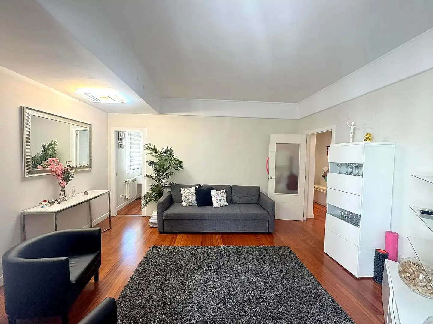 Wohnzimmer von Wohnung zur Miete in Madrid mit Klimaanlage und Heizung