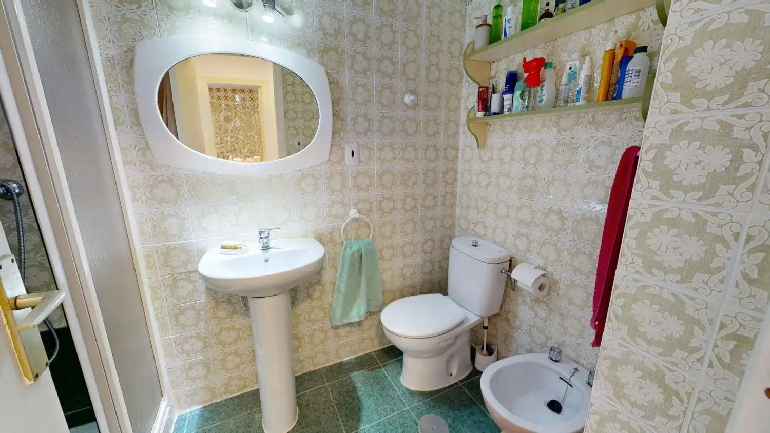 Badezimmer von Wohnung zum Verkauf in Alicante / Alacant mit Balkon