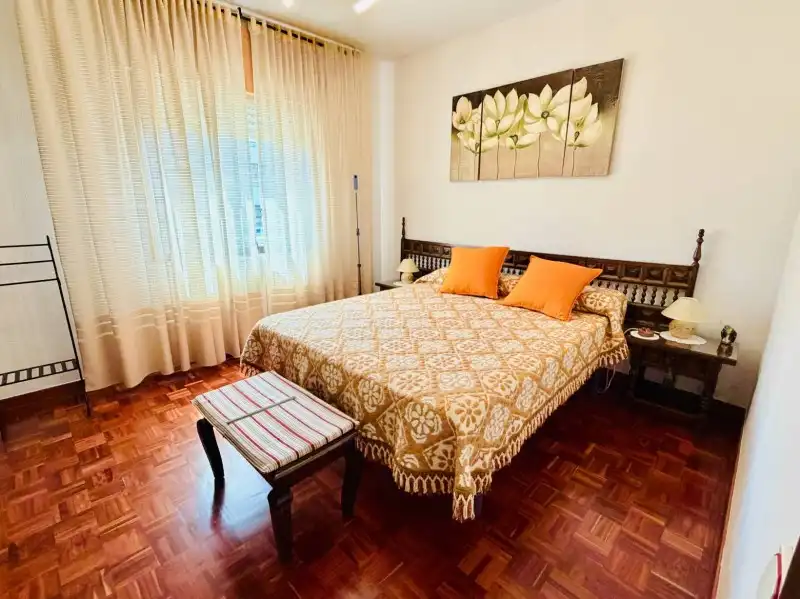Bedroom of Flat for sale in El Espinar  with Heating, Parquet flooring and Terrace