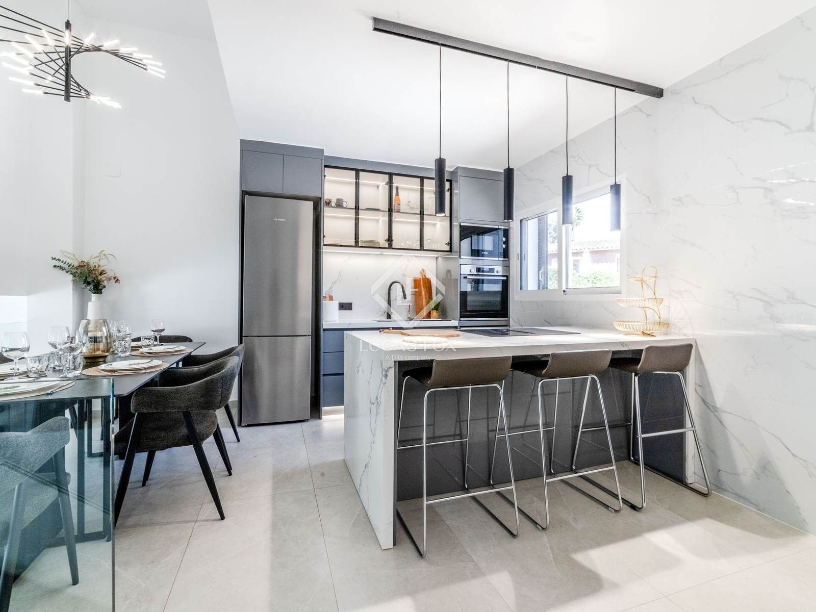 Kitchen of House or chalet for sale in Sitges  with Air Conditioner, Heating and Private garden
