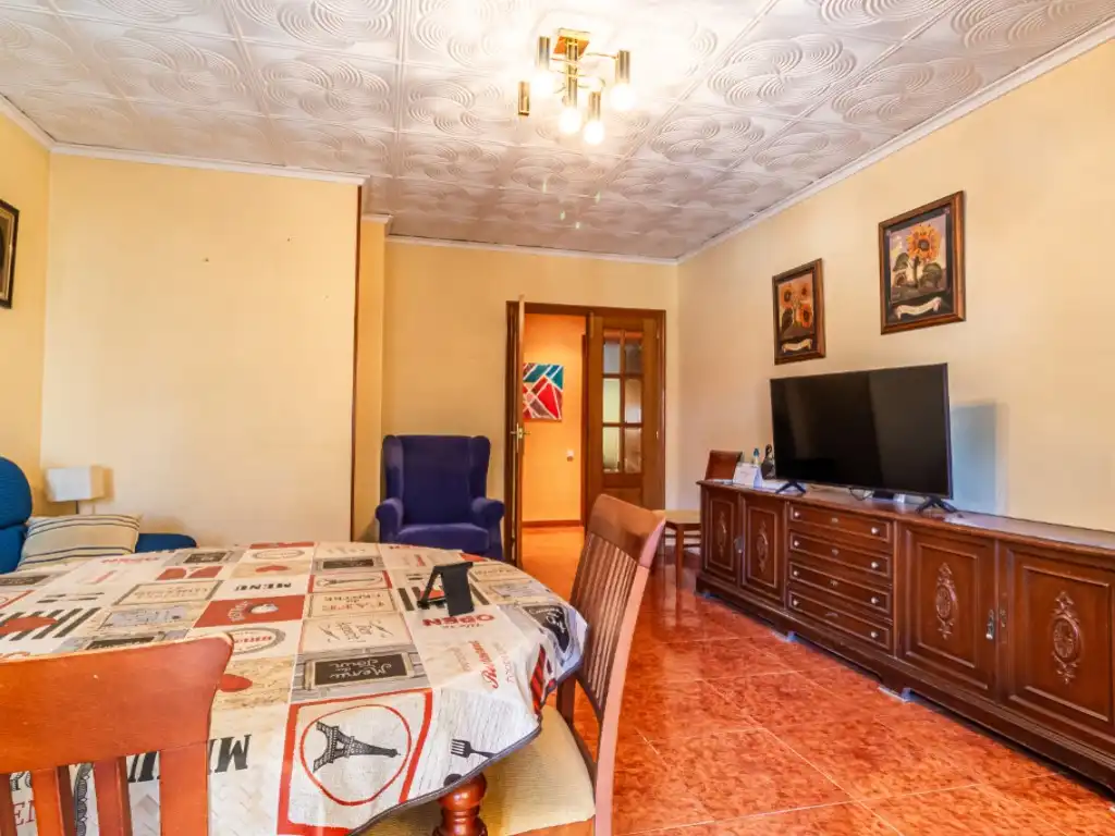 Sala de estar de Piso en venta en Alberic con Aire acondicionado y Balcón