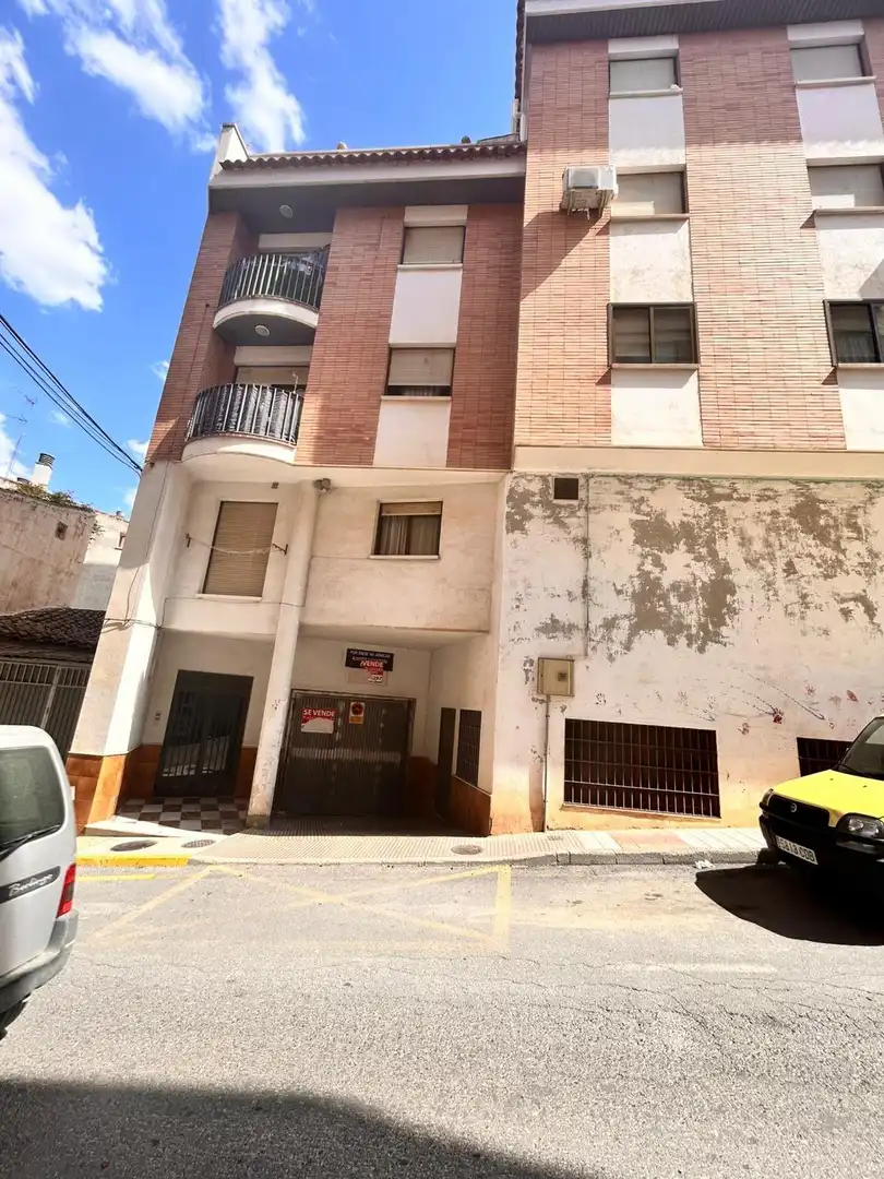 Vista exterior de Pis en venda en Guadix amb Balcó