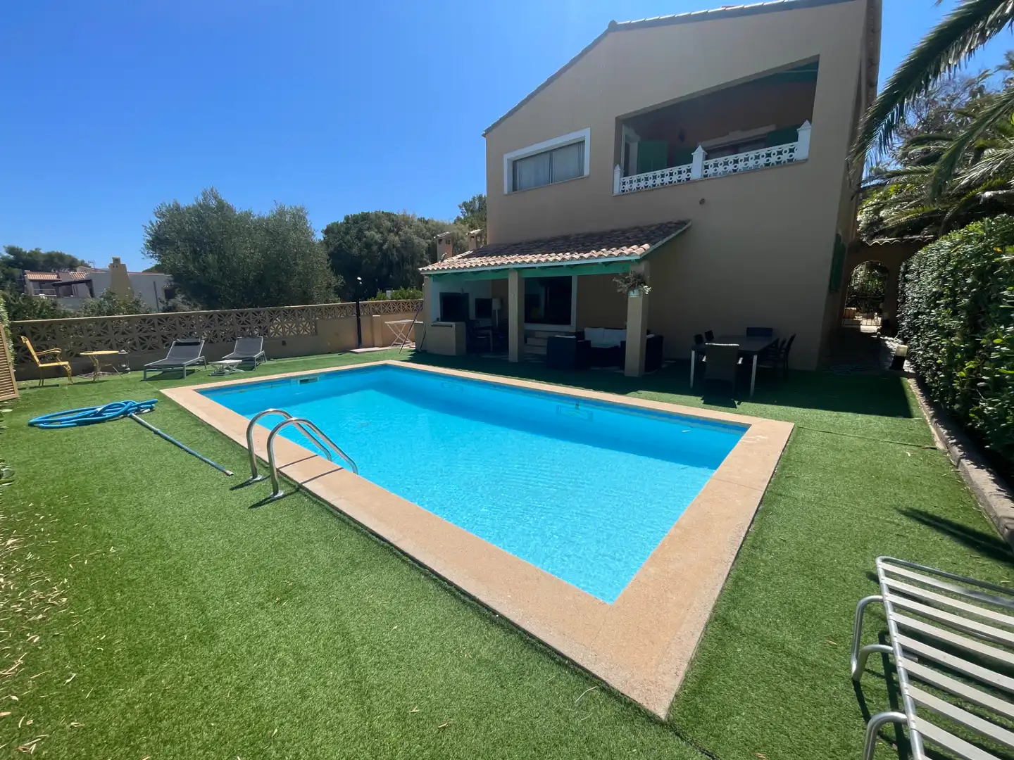 Piscina de Casa o chalet de alquiler en Artà con Aire acondicionado, Calefacción y Jardín privado