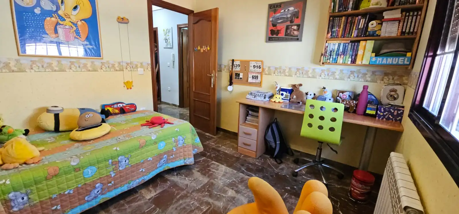 Dormitori de Casa o xalet en venda en Puertollano amb Aire condicionat, Calefacció i Jardí privat