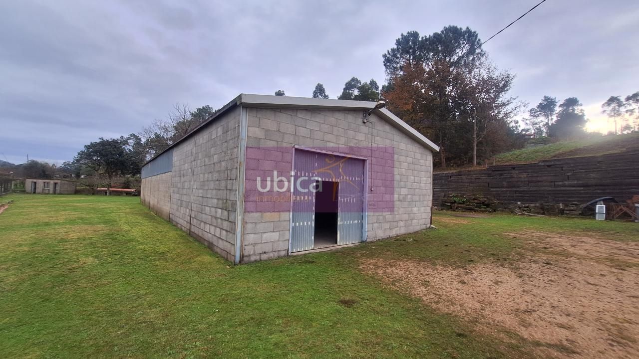 Vista exterior de Nau industrial de lloguer en Salceda de Caselas