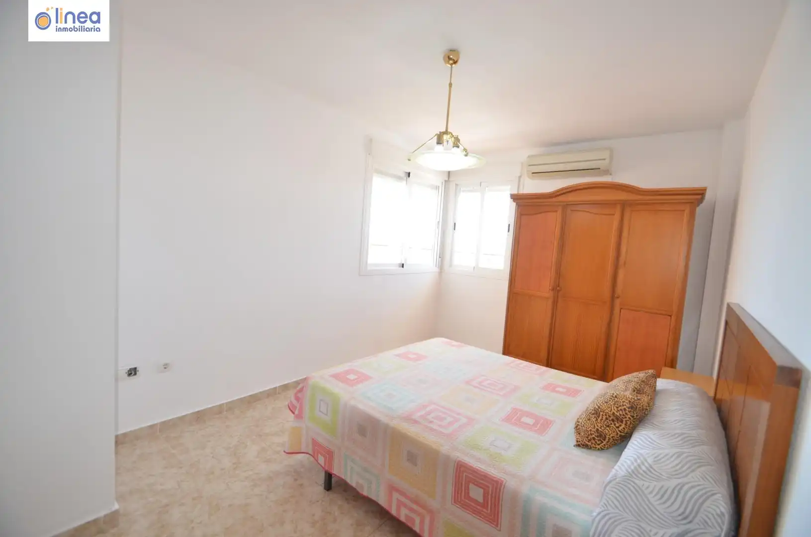 Bedroom of Flat for rent in Roquetas de Mar  with Air Conditioner, Terrace and Storage room